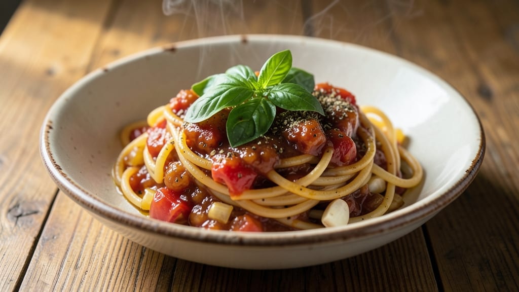 Angelo's Spaghetti Sauce Recipe: Slow-Simmered Umami Depth With Fresh Basil Finish