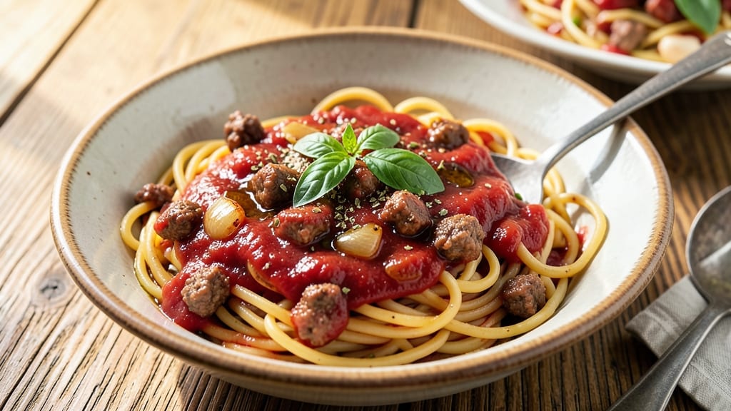 Aunt Millie's Spaghetti Sauce Recipe: Slow-Simmered Umami With Fresh Basil Brightness