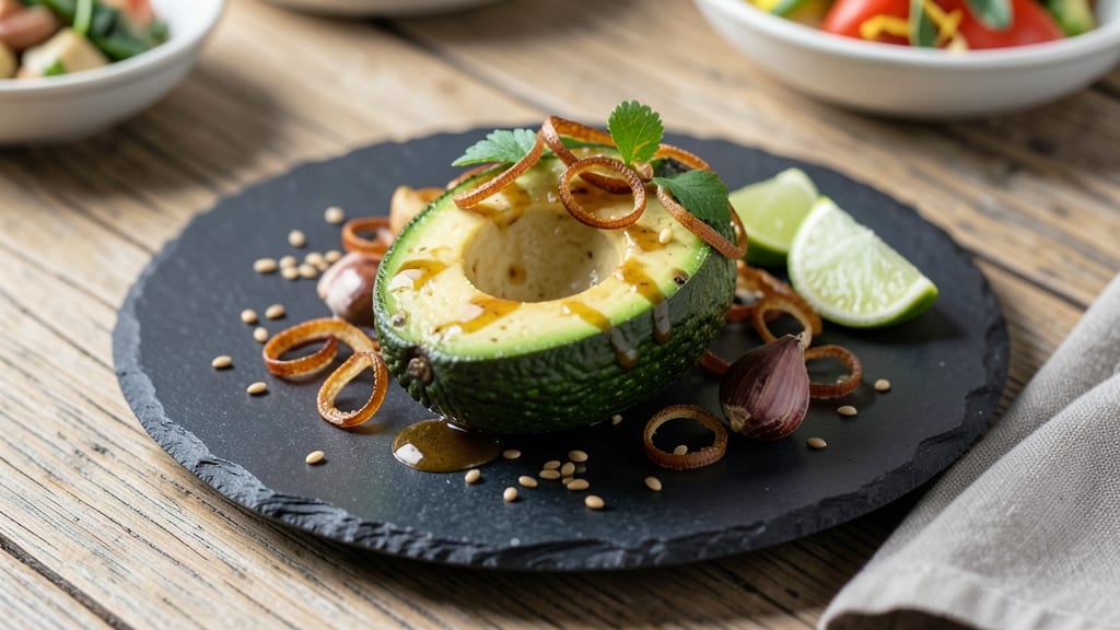 Avocado Soy Sauce Recipe: Creamy Umami Dip With Crunchy Topping Twist