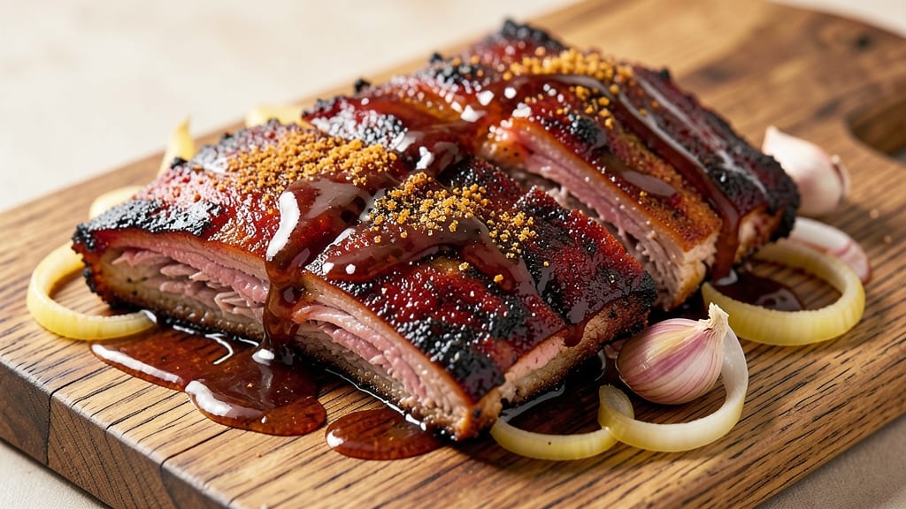 Barbecue Sauce Ribs Recipe: Oven-Baked Fall-Apart Tenderness With Sticky Glaze