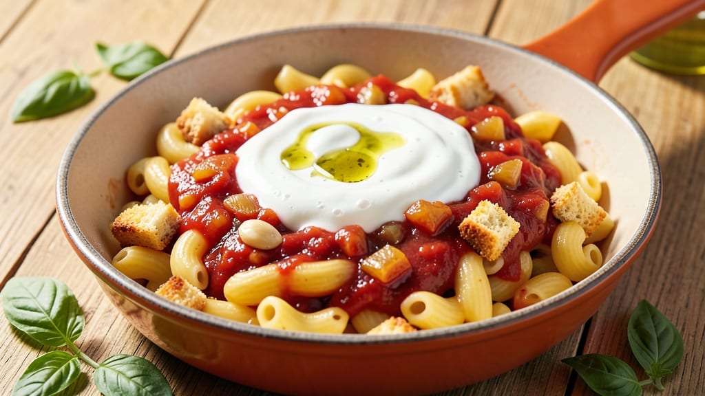 Baked Macaroni and Tomato Sauce Recipe: One-Pot Pasta With Meaty Depth