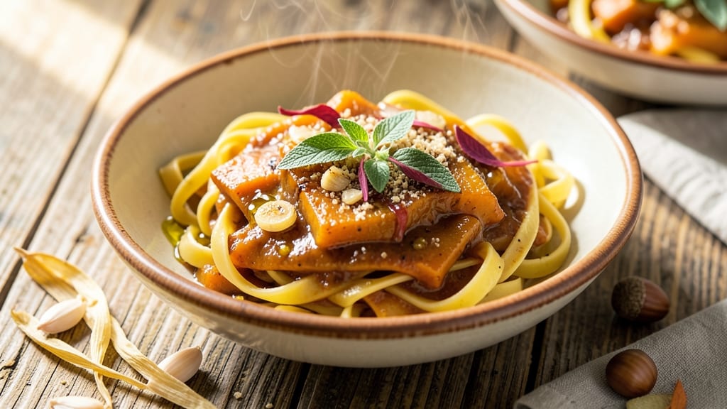 Autumnal Harvest Pasta Sauce Recipe: Roasted Squash and Sage Umami Depth