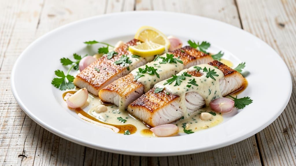 Baked Cod in Parsley Sauce Recipe: Bright Herb Butter That Melts Into Flakes