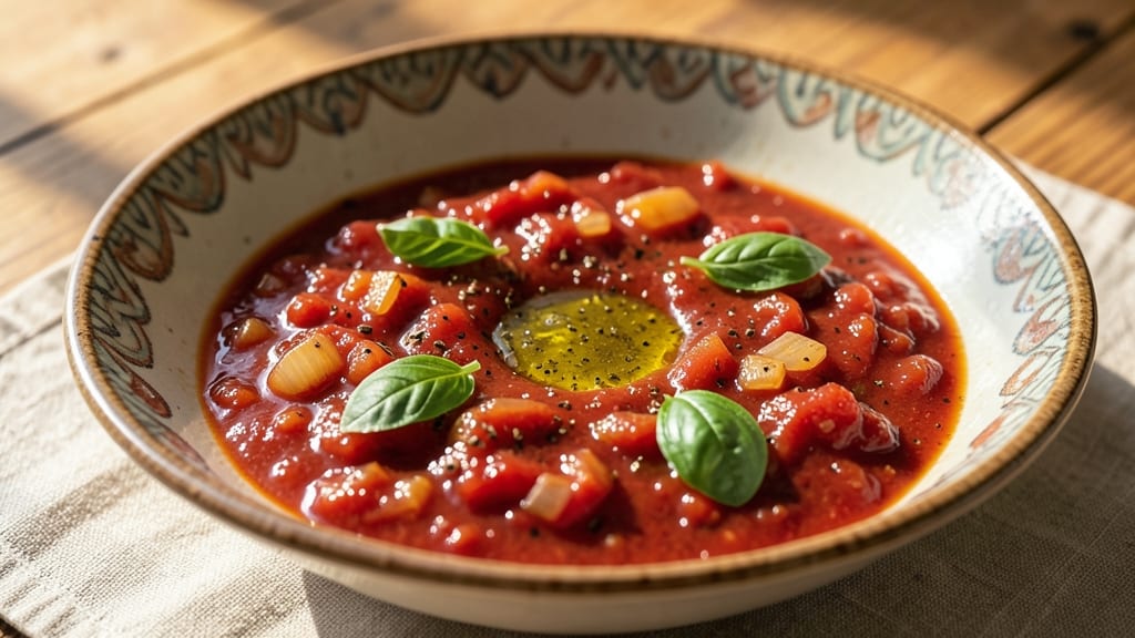 All Natural Spaghetti Sauce Recipe: Slow-Simmered Umami Depth With Fresh Herbs