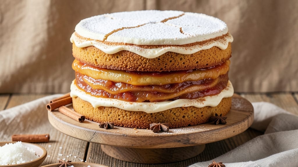 Applesauce Layer Cake Recipe: Moist Spice-Infused Layers With Buttery Crust