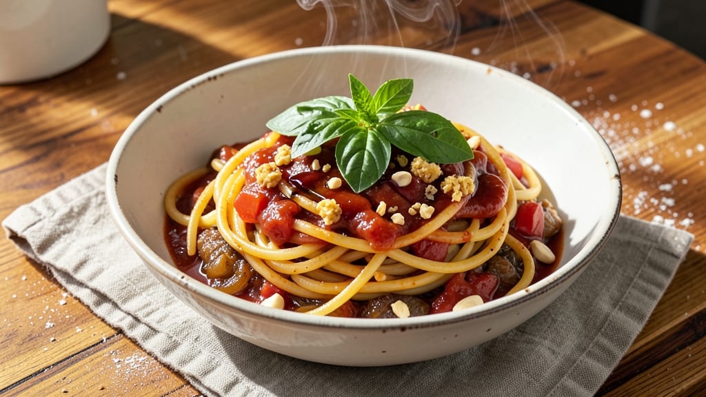 Alice Jo's Spaghetti Sauce Recipe: Slow-Simmered Umami Richness With Fresh Basil Finish