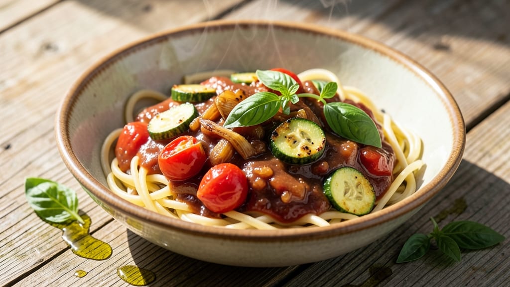 Garden Vegetable Spaghetti Sauce Recipe: Fresh Herb-Infused Tomato Depth in One Pot