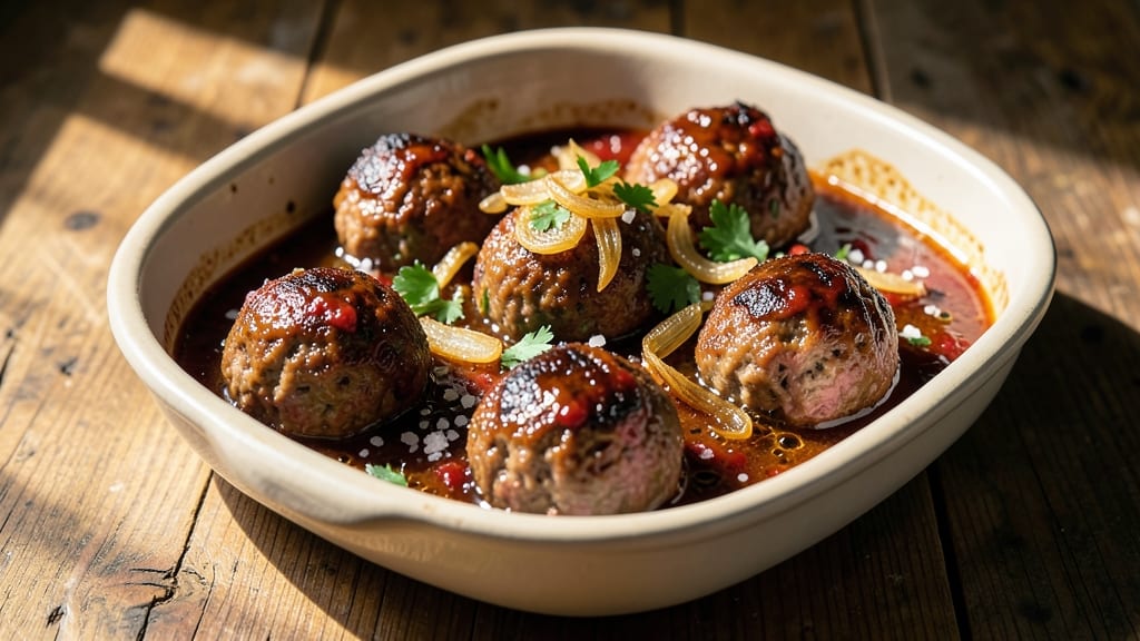 Baked Meatballs Recipe With Worcestershire Sauce: Umami-Rich Glaze That Elevates Every Bite