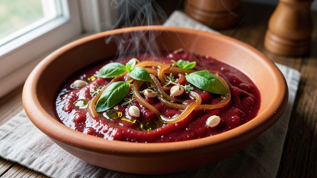 Alton Brown's Tomato Sauce Recipe: Slow-Simmered Umami Depth With Fresh Basil