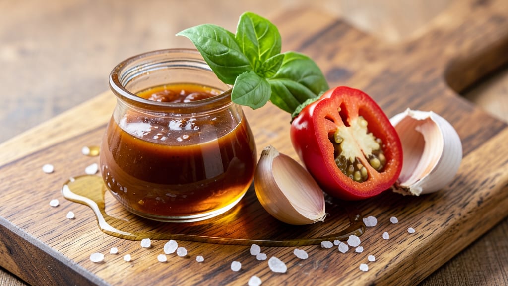 Bourbon Hot Sauce Recipe: Smoky Boozy Kick With Fresh Basil Zing