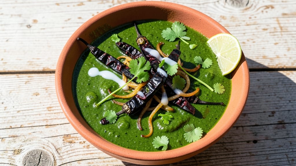 Authentic Green Chili Sauce Recipe: Smoky Roasted Pepper Heat With Fresh Cilantro Zing
