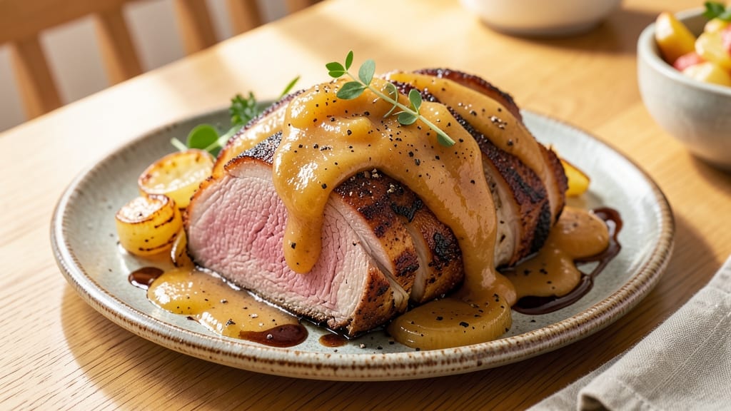 Apple Sauce for Pork Roast Recipe: Caramelized Sweetness That Locks in Moisture