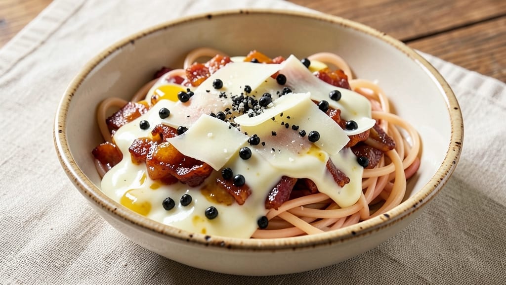 Authentic Italian Carbonara Sauce Recipe: Egg-Yolk Emulsion That Never Curdles