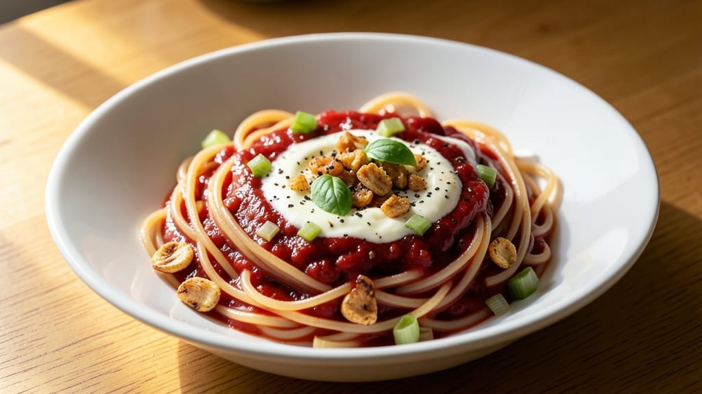 Angel Hair Pasta Vodka Sauce Recipe: Silky Tomato Cream With Celery Crown Crunch