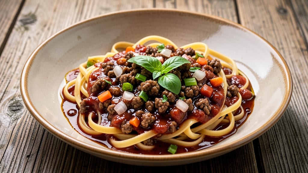 Alton Brown's Bolognese Sauce Recipe: Slow-Simmered Umami Depth With Fresh Basil Brightness