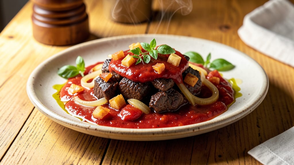 Authentic Italian Red Meat Sauce Recipe: Tomato-Braised Richness With San Marzano Intensity